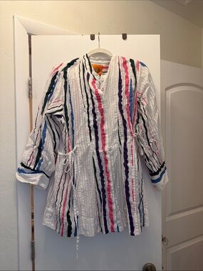 Coniglio Palm Beach Cotton Stripe Tunic